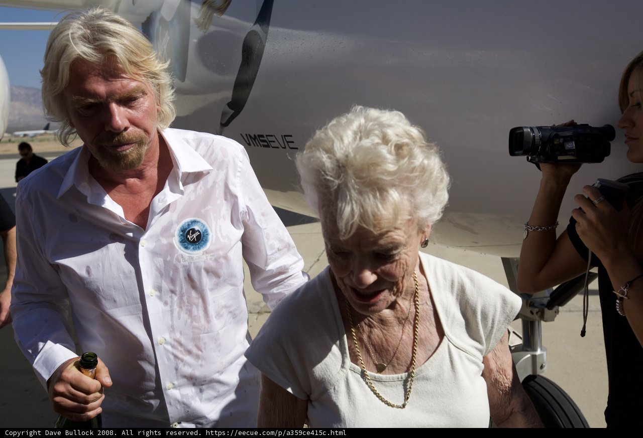 Walking with Richard Branson