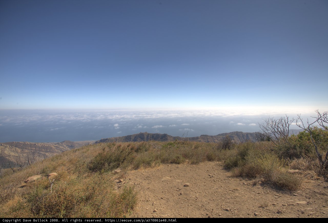 Majestic Ocean View from Gaviota Peak