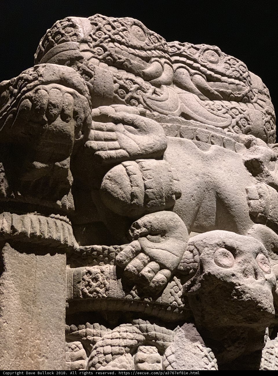 An Archaeological Stone Sculpture