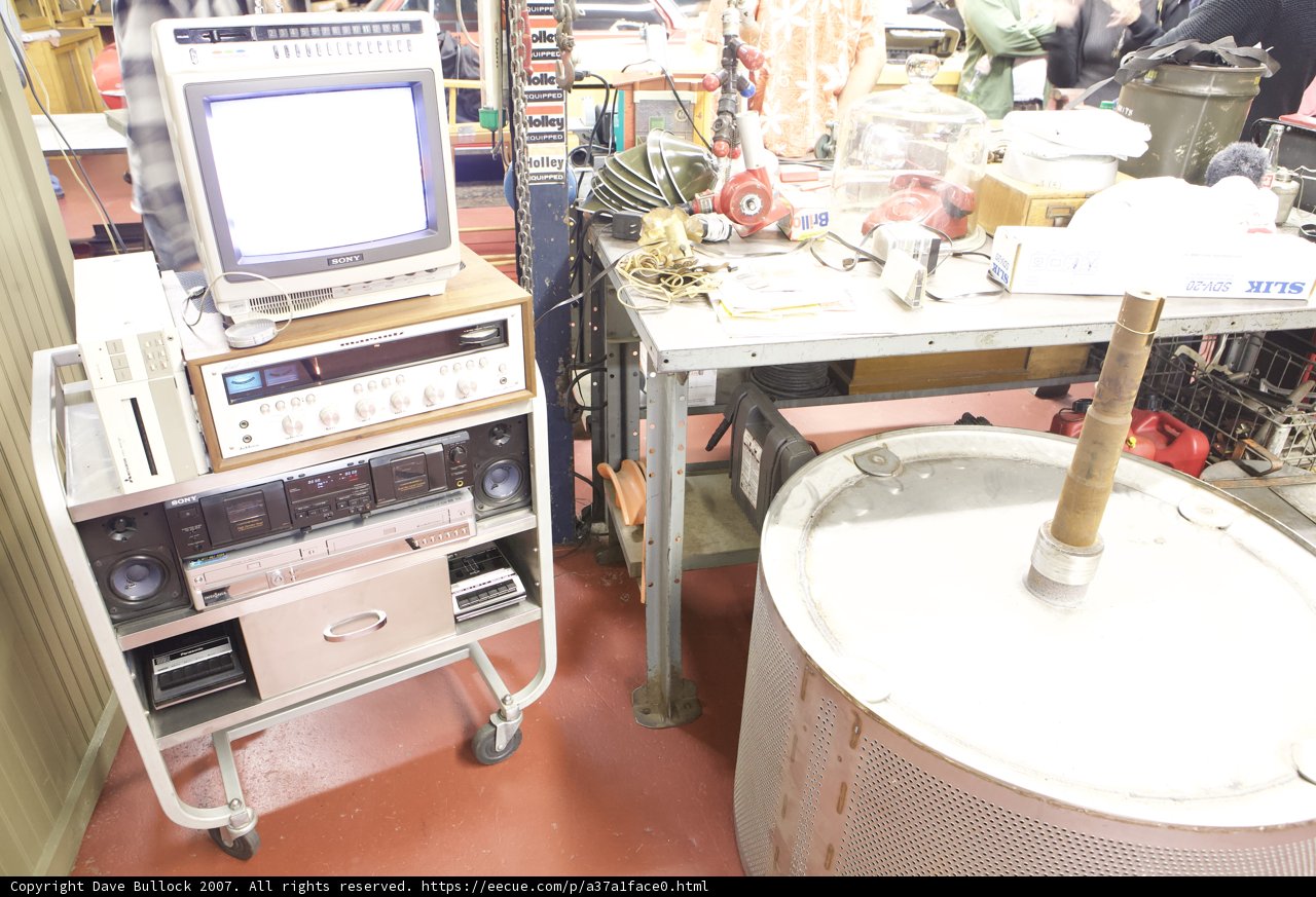 Television and Metal Drum