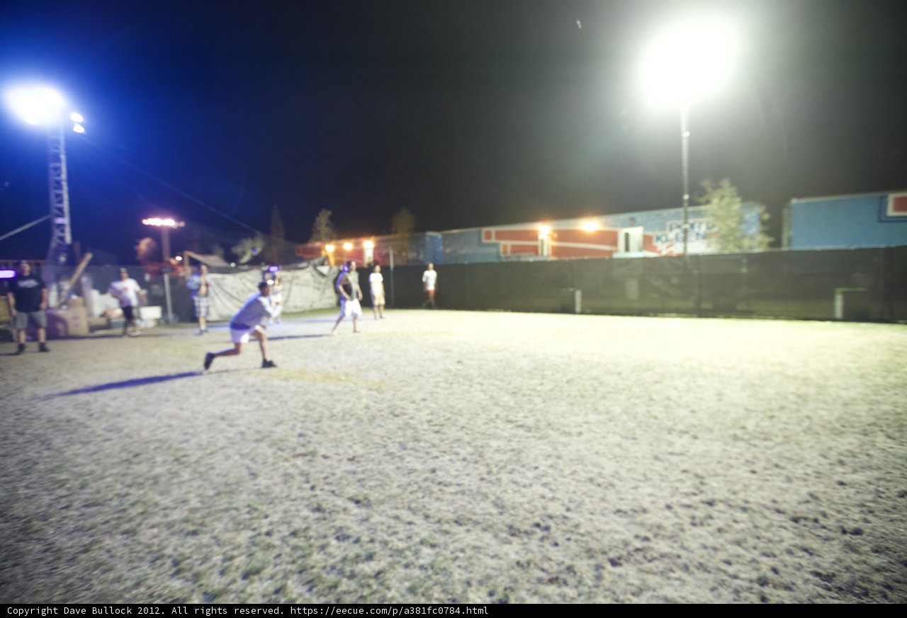 Soccer under the stars