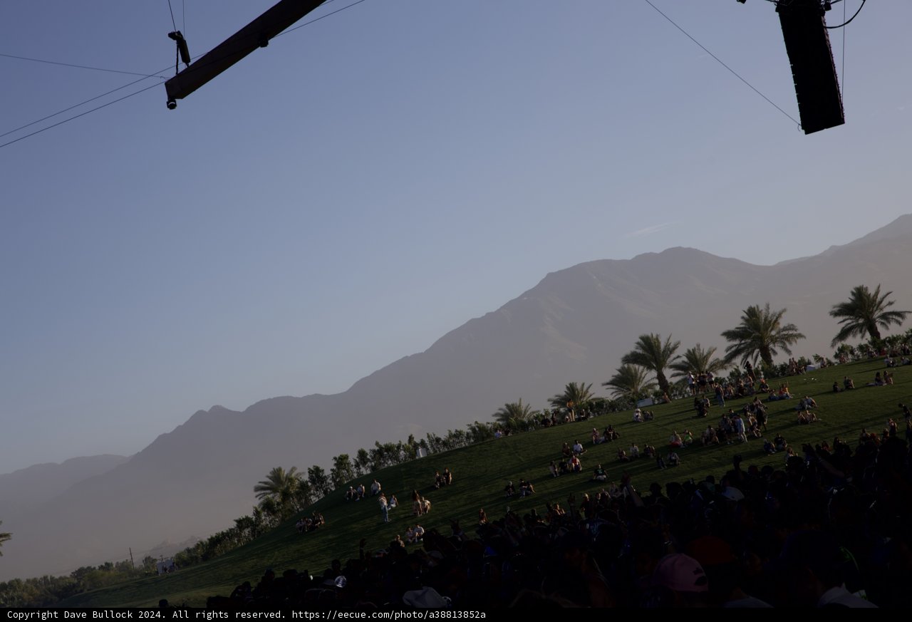 Sunset Silhouettes: Coachella 2024