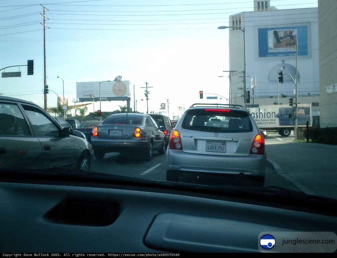 Traffic Jam on the Road