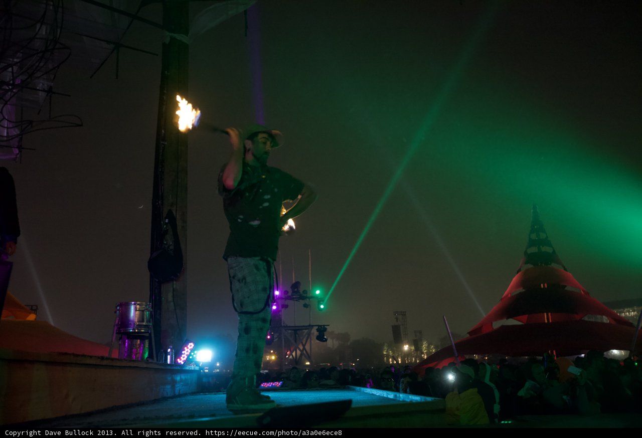 Torchbearer on Stage