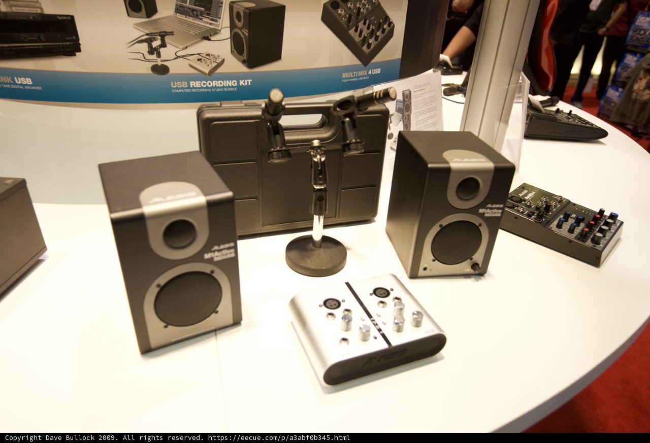 Audio Setup at NAMM Expo