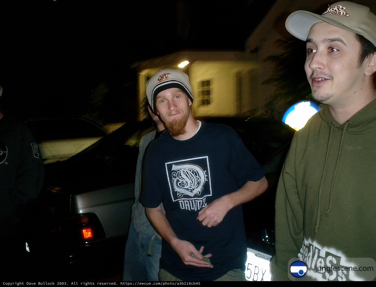 Two Men Sporting Baseball Caps
