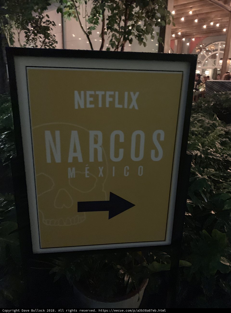 Narcos Mexico Sign