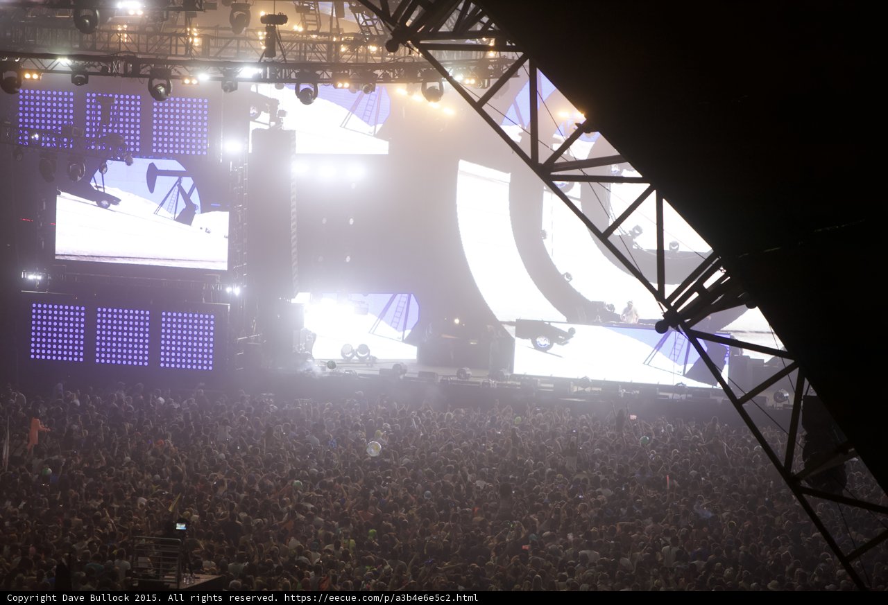 Massive Crowd at Coachella Concert