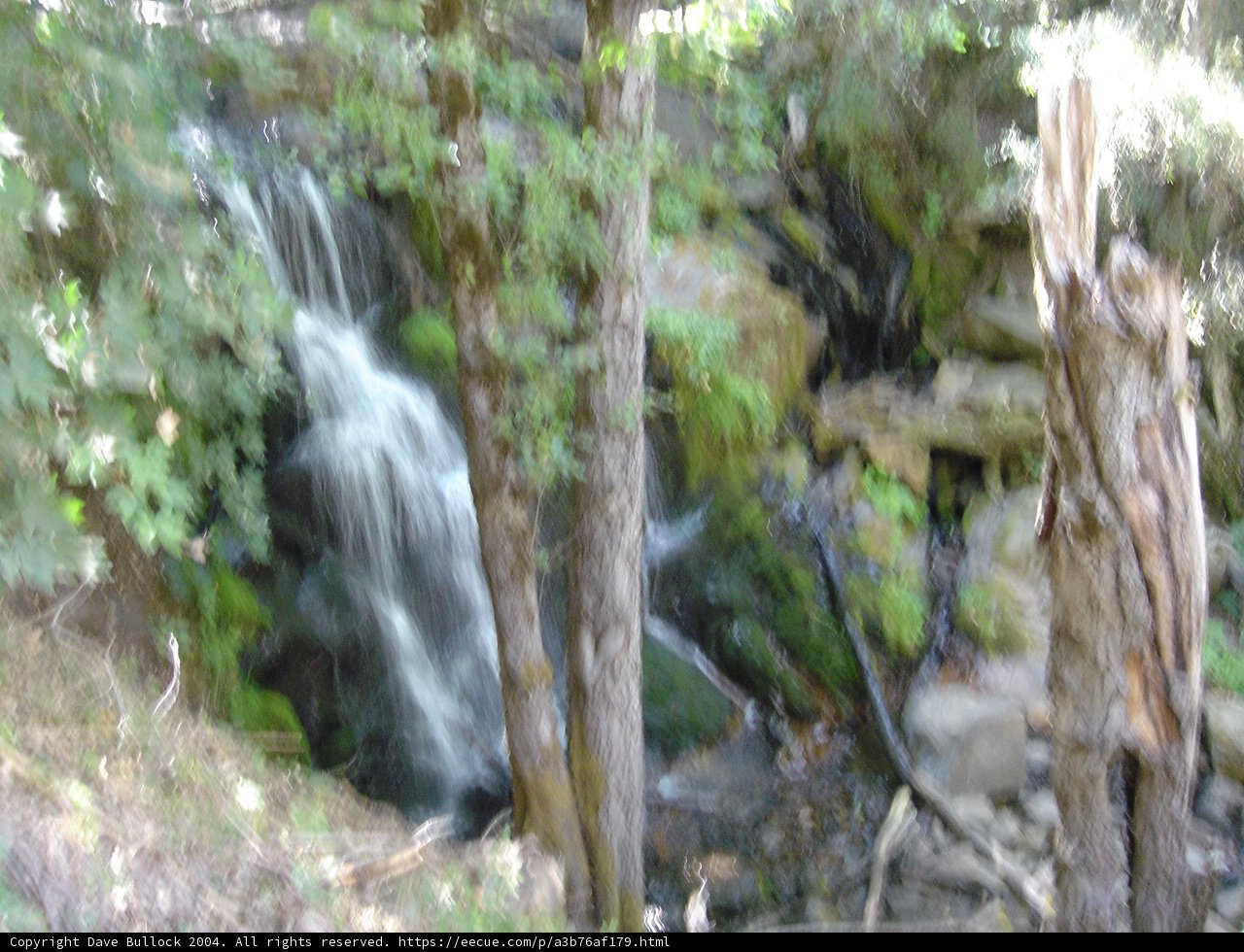 Majestic Waterfall amidst Lush Greenery