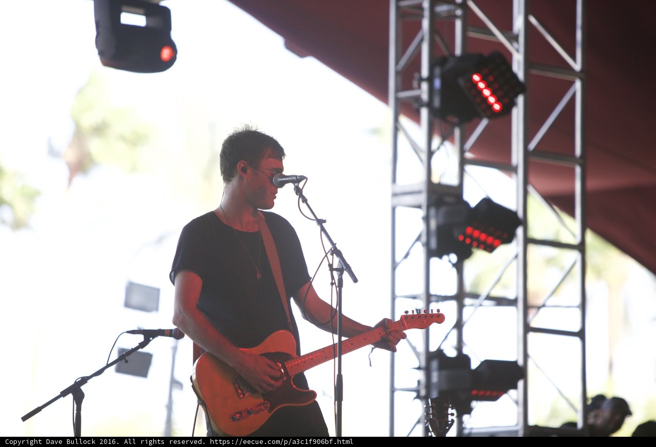 Guitarist Rocks the Stage at Coachella Concert