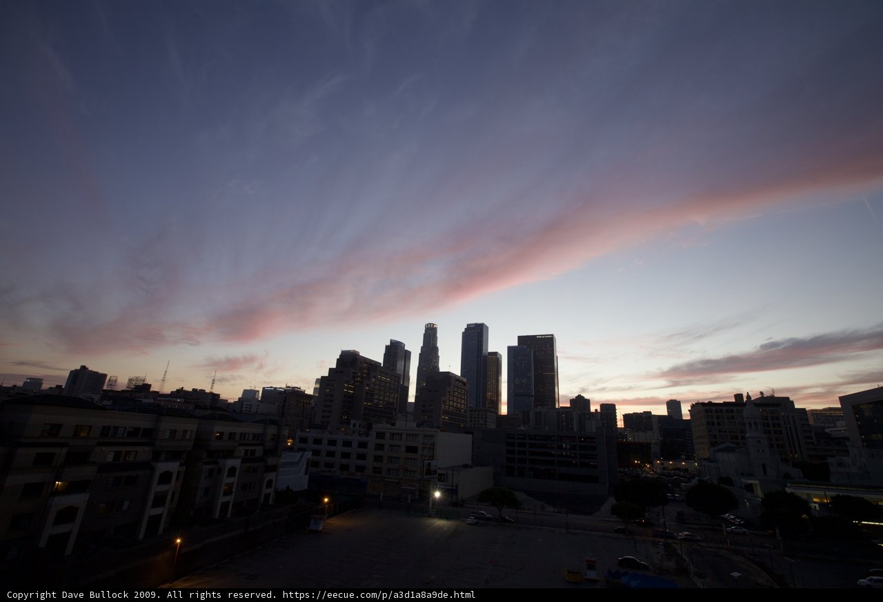 A Metropolis Sunset