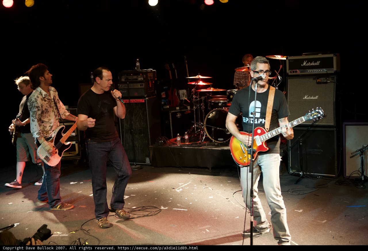 Bad Religion Band Rocks the Glasshouse