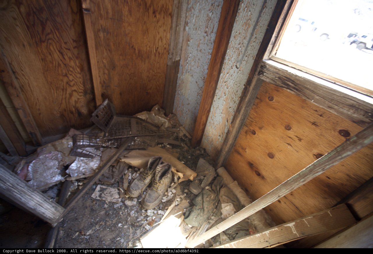 Abandoned Room with Debris