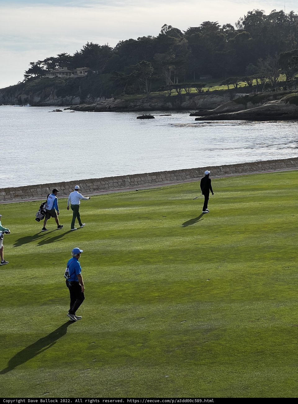 Teeing off Near the Ocean
