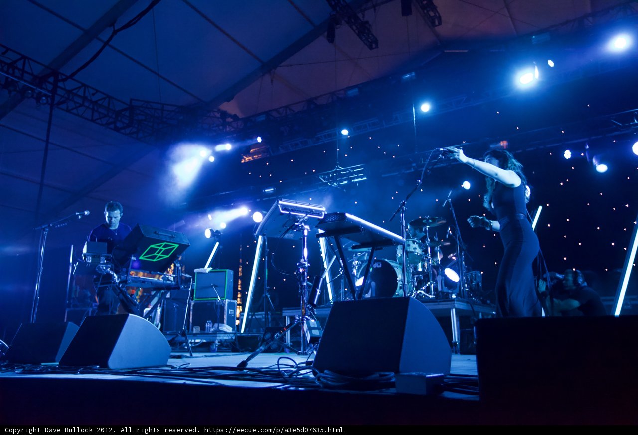 Rockin' the Stage: A Band's Performance at Coachella 2012