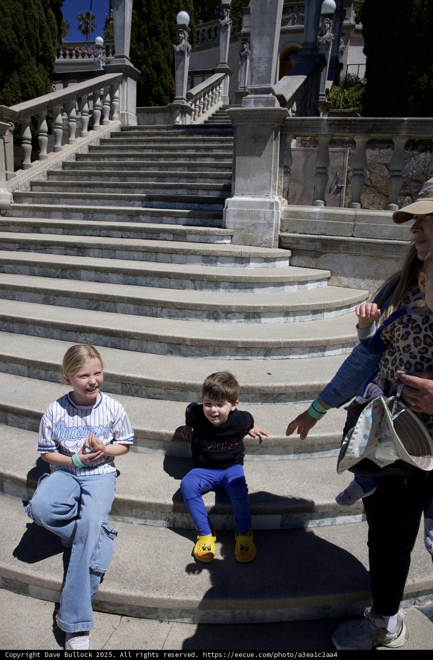 Historical Steps and Playful Smiles