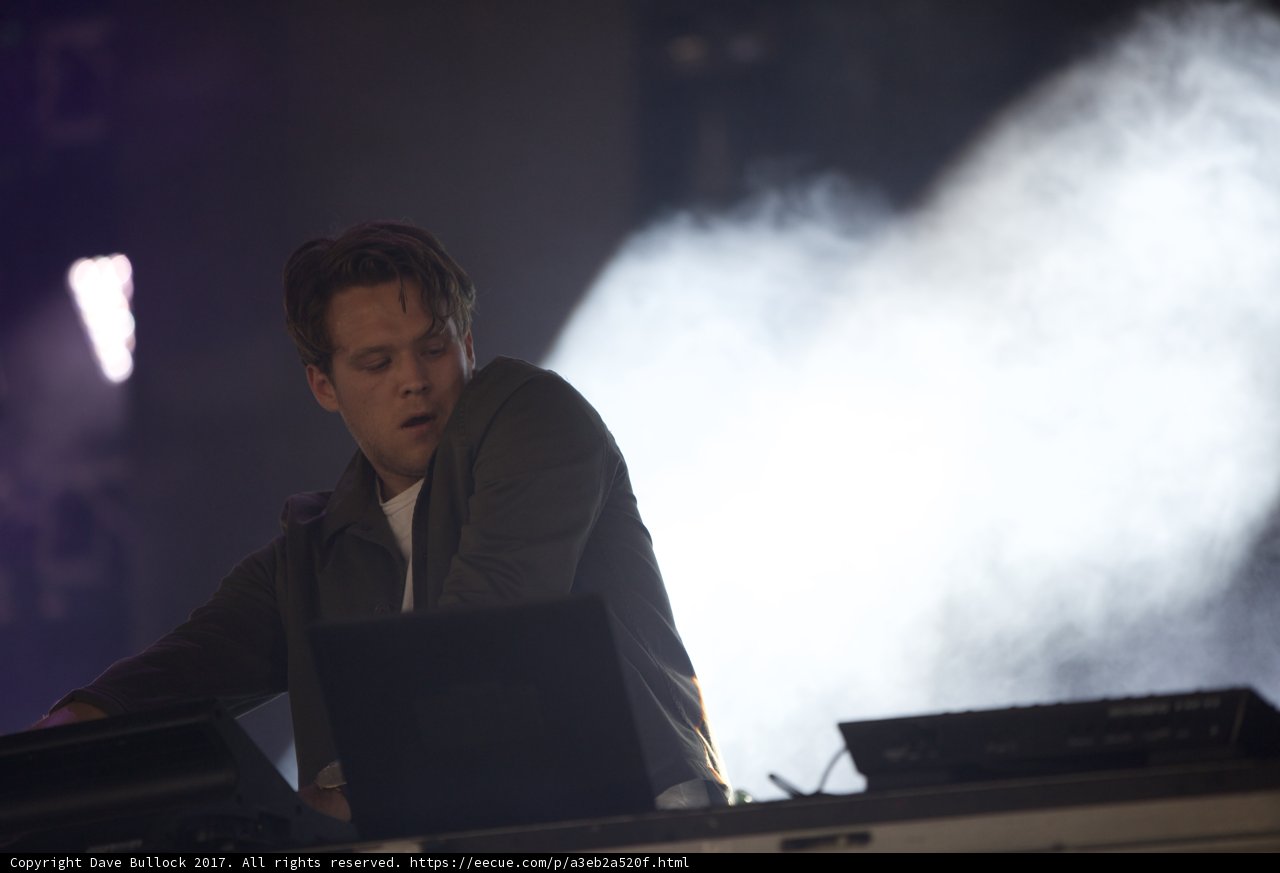 Black Jacket Musician: Keyboard Performance