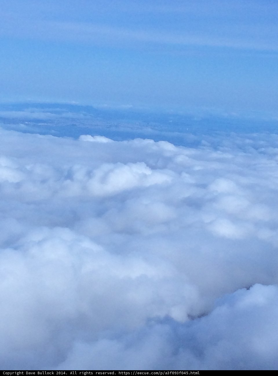 Cloudscape over San Francisco
