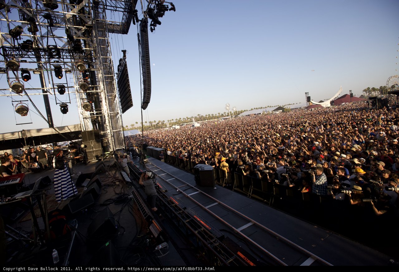 The Rocking Crowd at Coachella Music Festival
