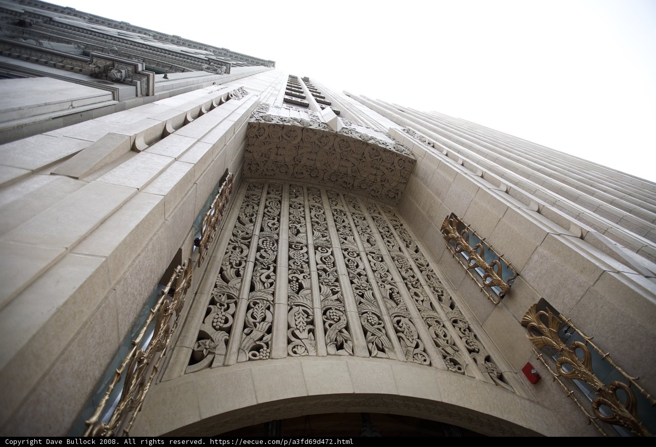 The Archway of the New York Times Building