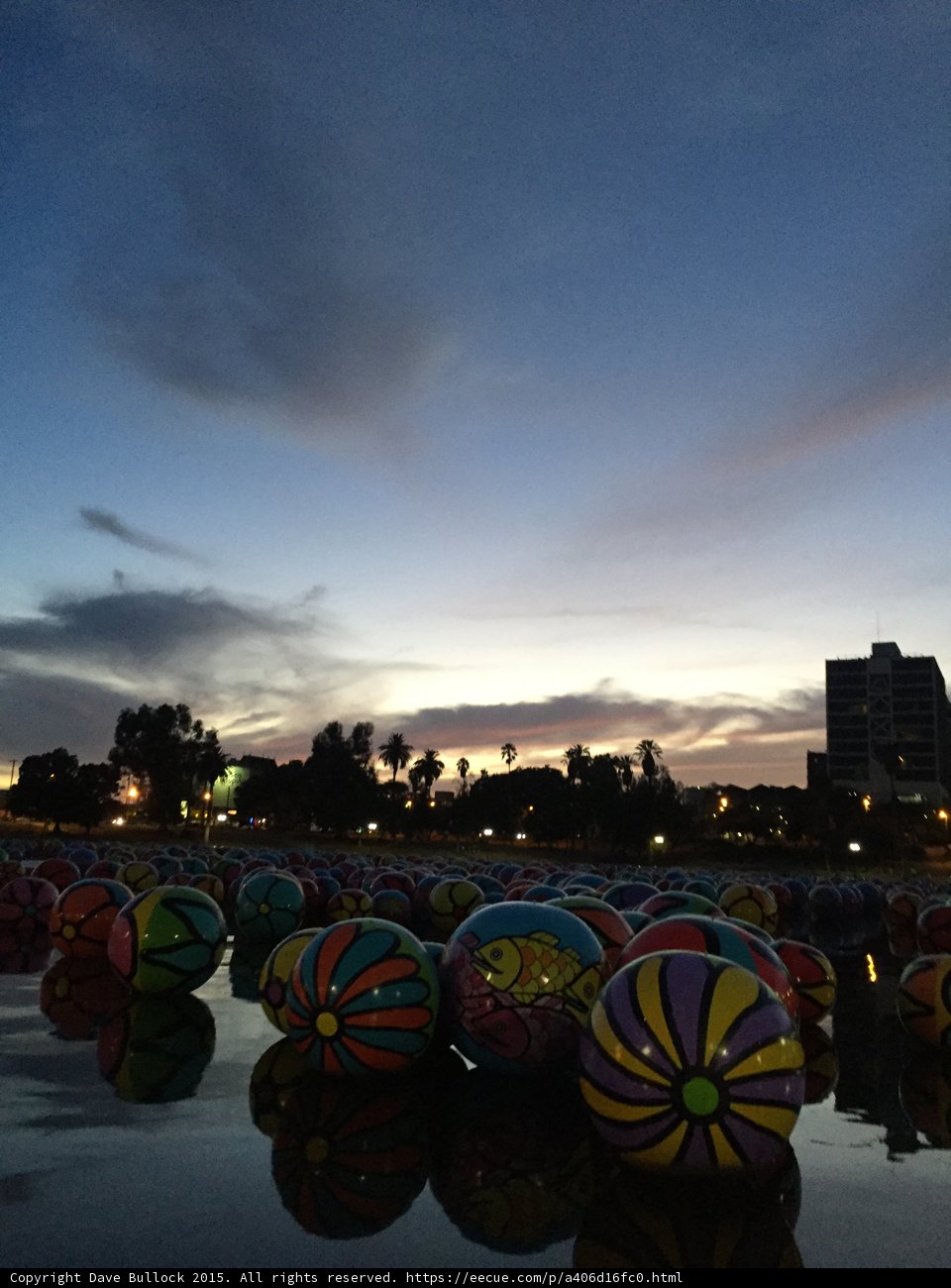 Colorful Spheres in MacArthur Lake