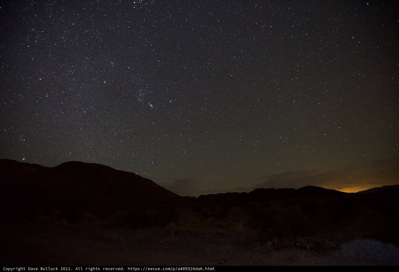 Starry Night Sky