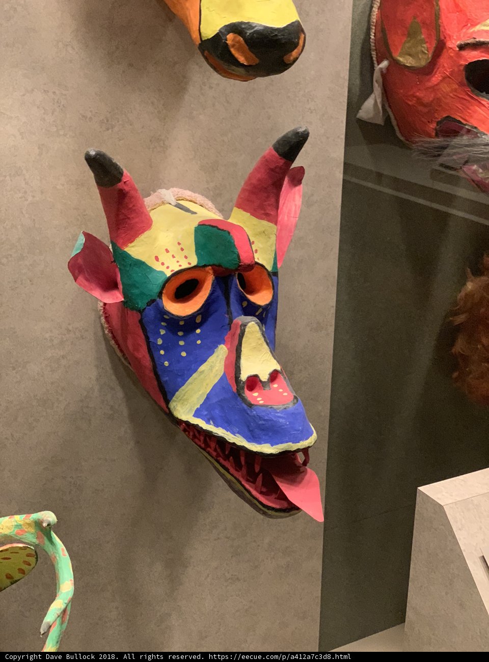 Vibrant Masks Display