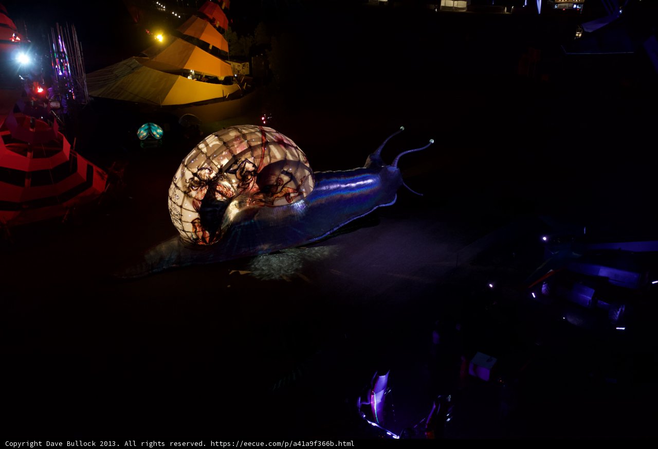 Illuminated Snail