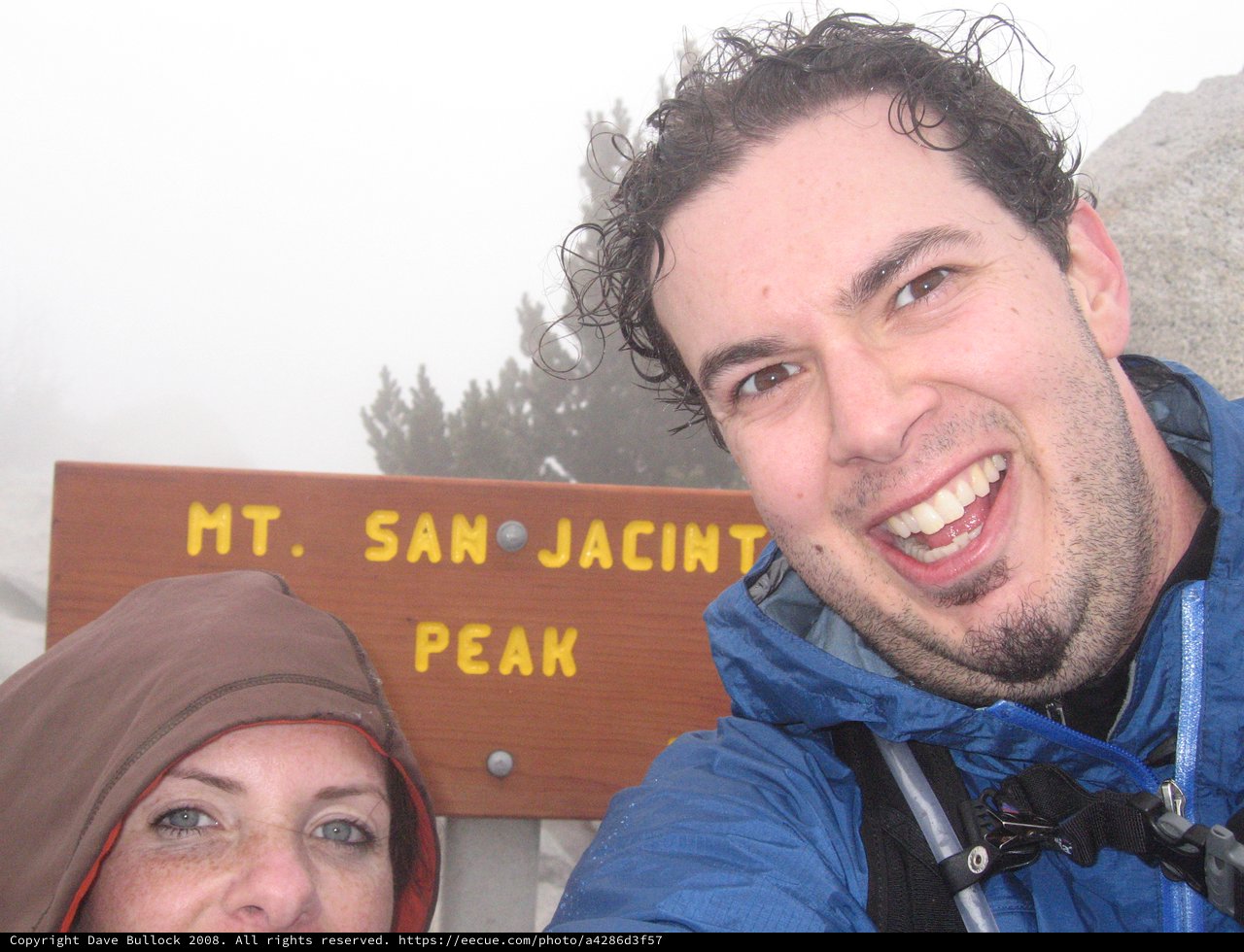 Summit Selfie at Mt. San Jacinto Peak