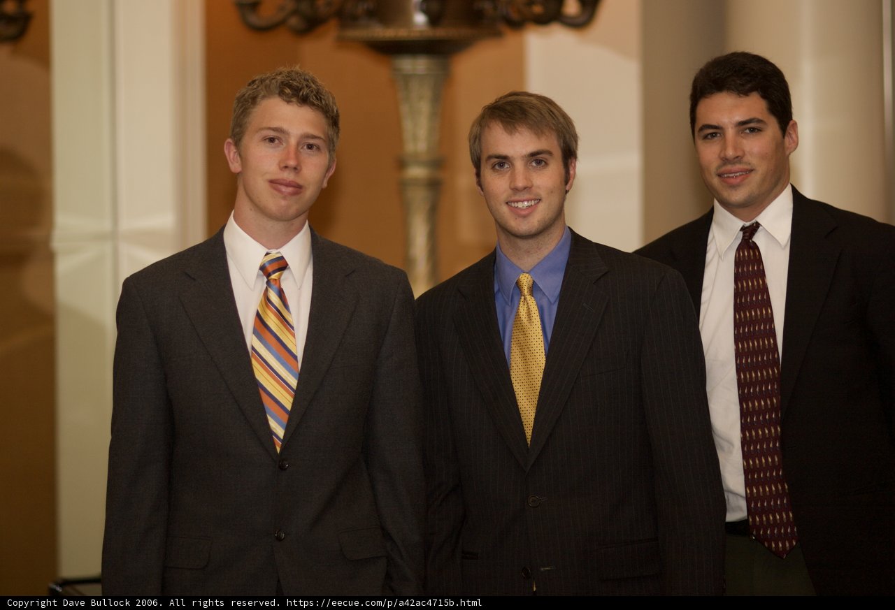 Three Men in Formal Suits