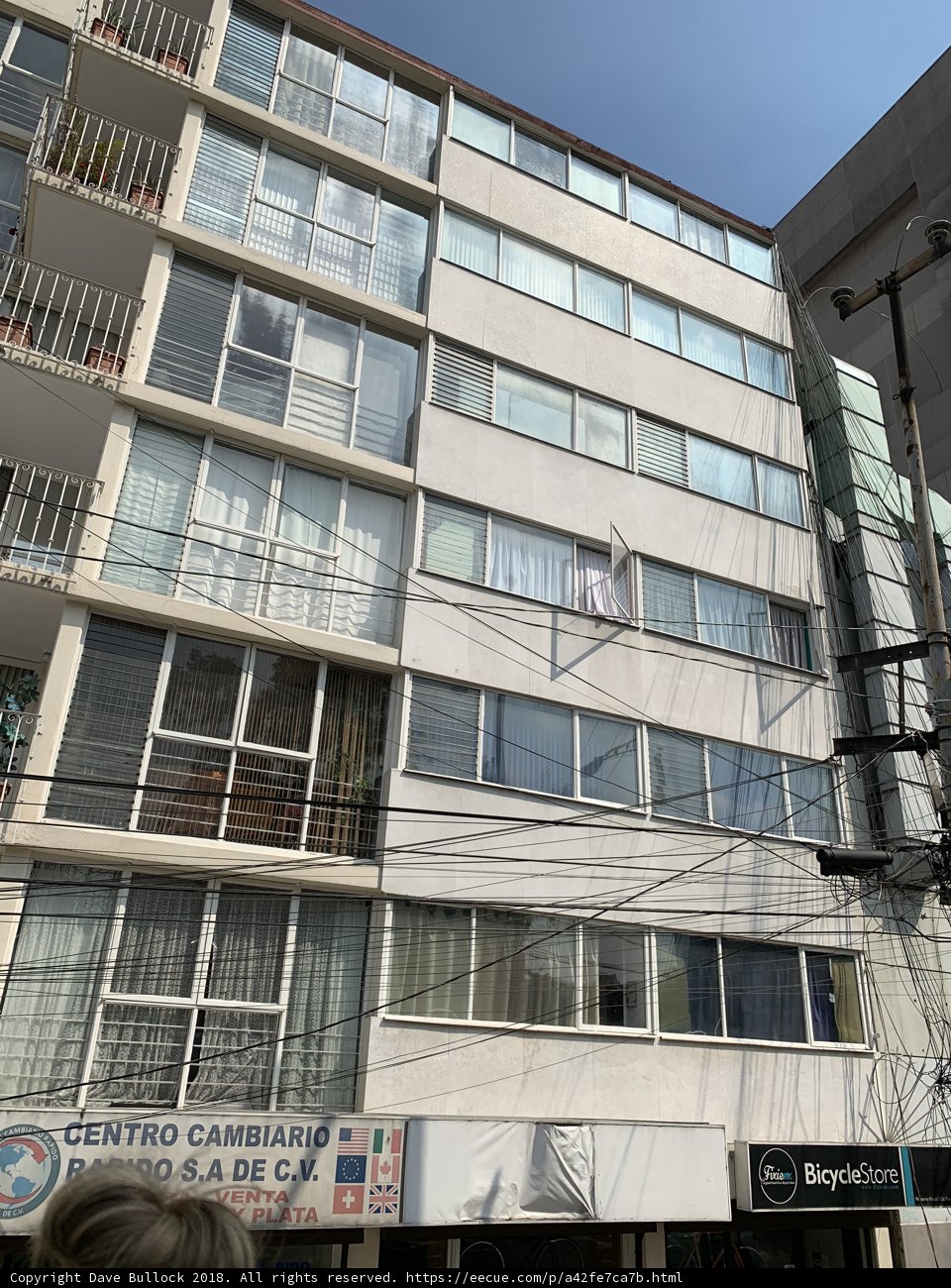 Towering Urban Apartment Building