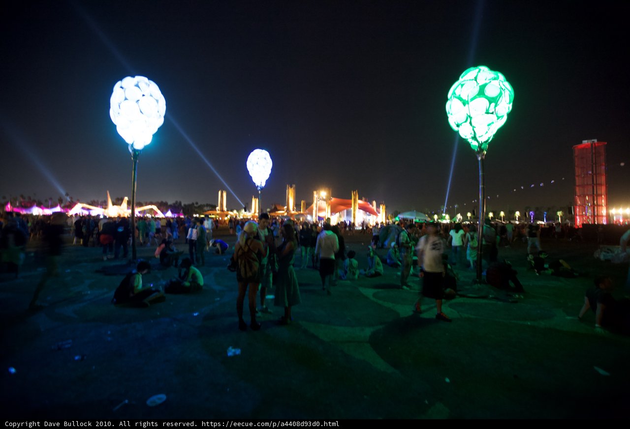 Night Lights at Coachella 2010