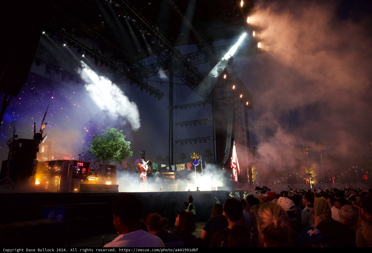 Electric Ambiance Under the Coachella Sky