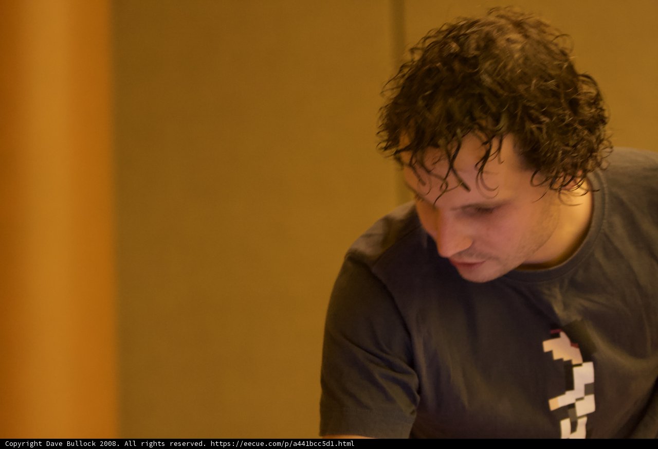 Curly Haired Man