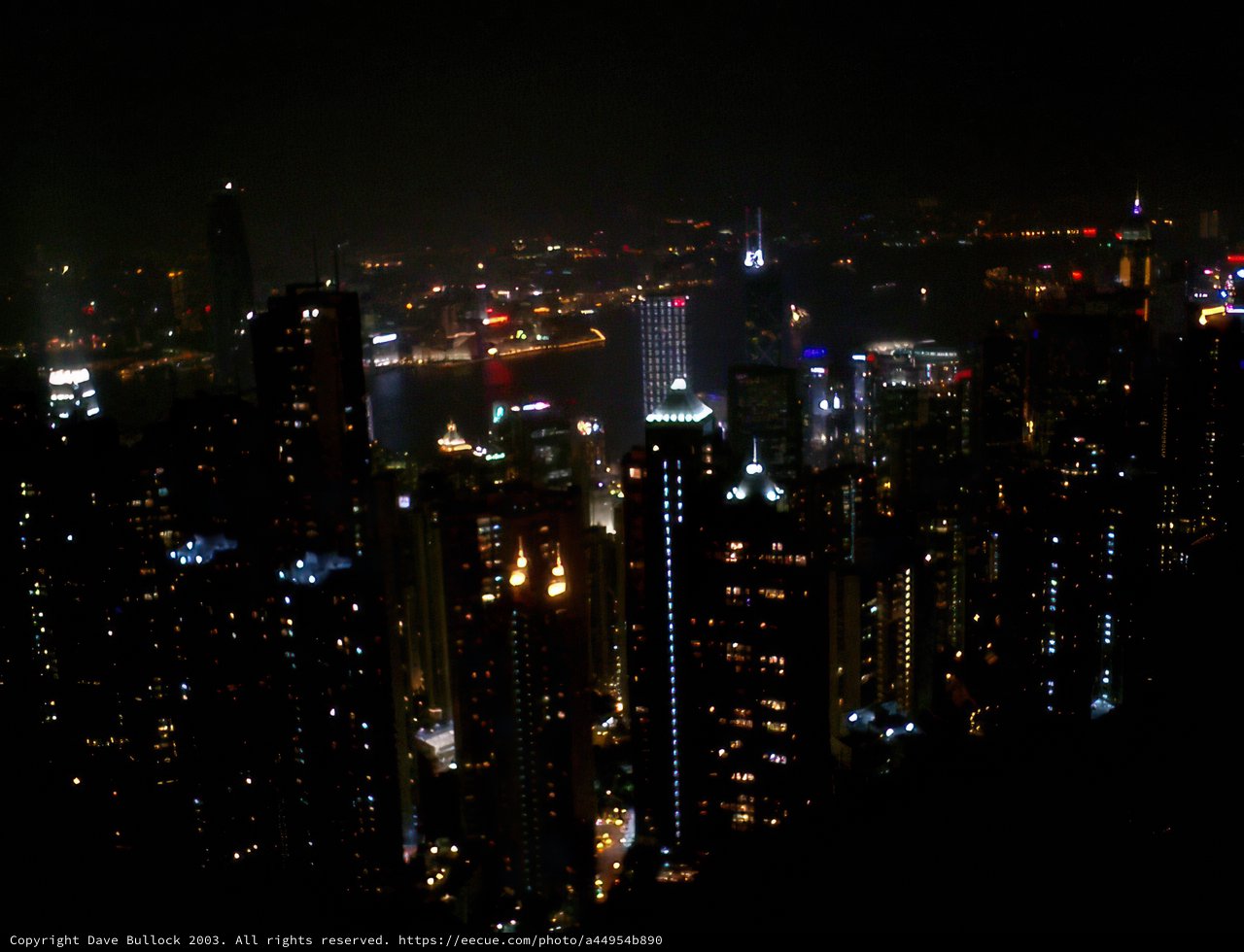 Glowing Metropolis