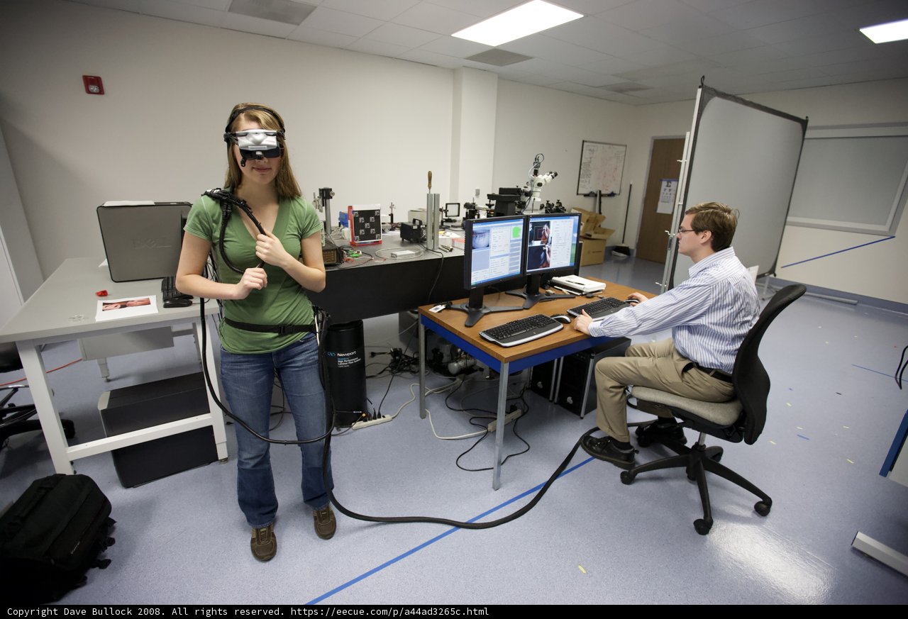 Virtual Reality Testing in Laboratory