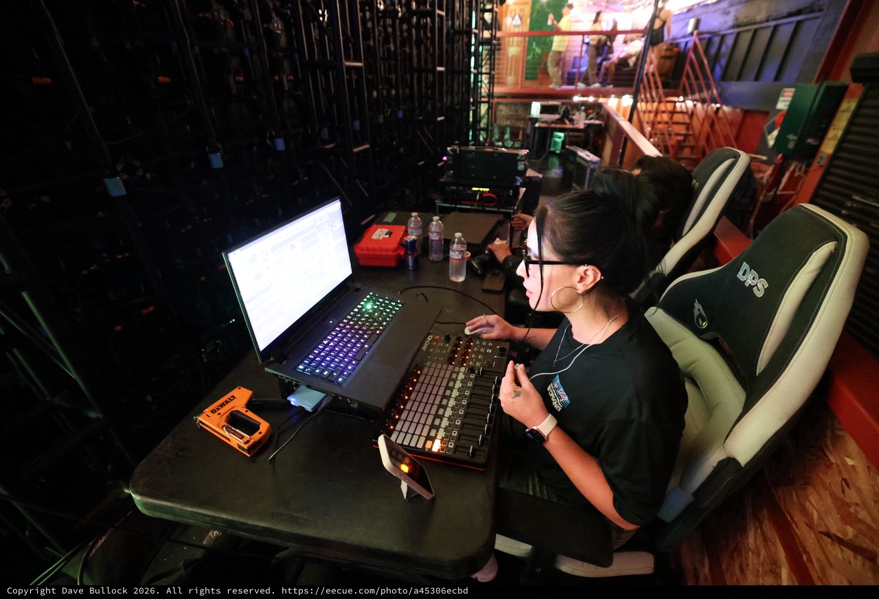 Behind the Scenes: Wobbleland 2026 Production Control Operator