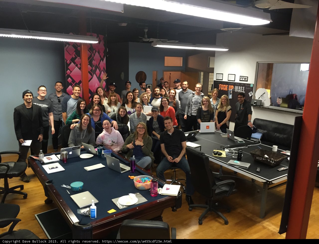 Group Photo in the Office