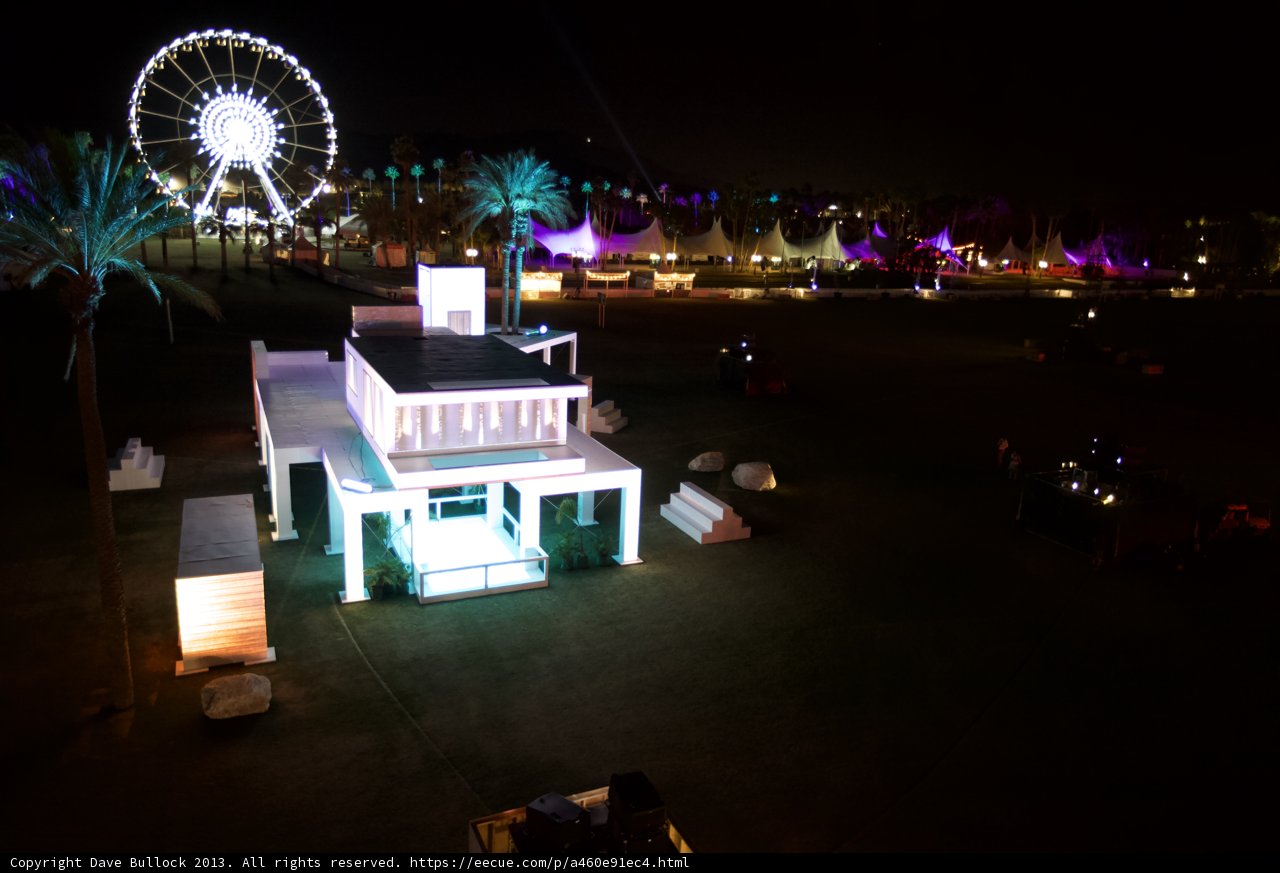 Lights and Sights: Ferris Wheel at Night