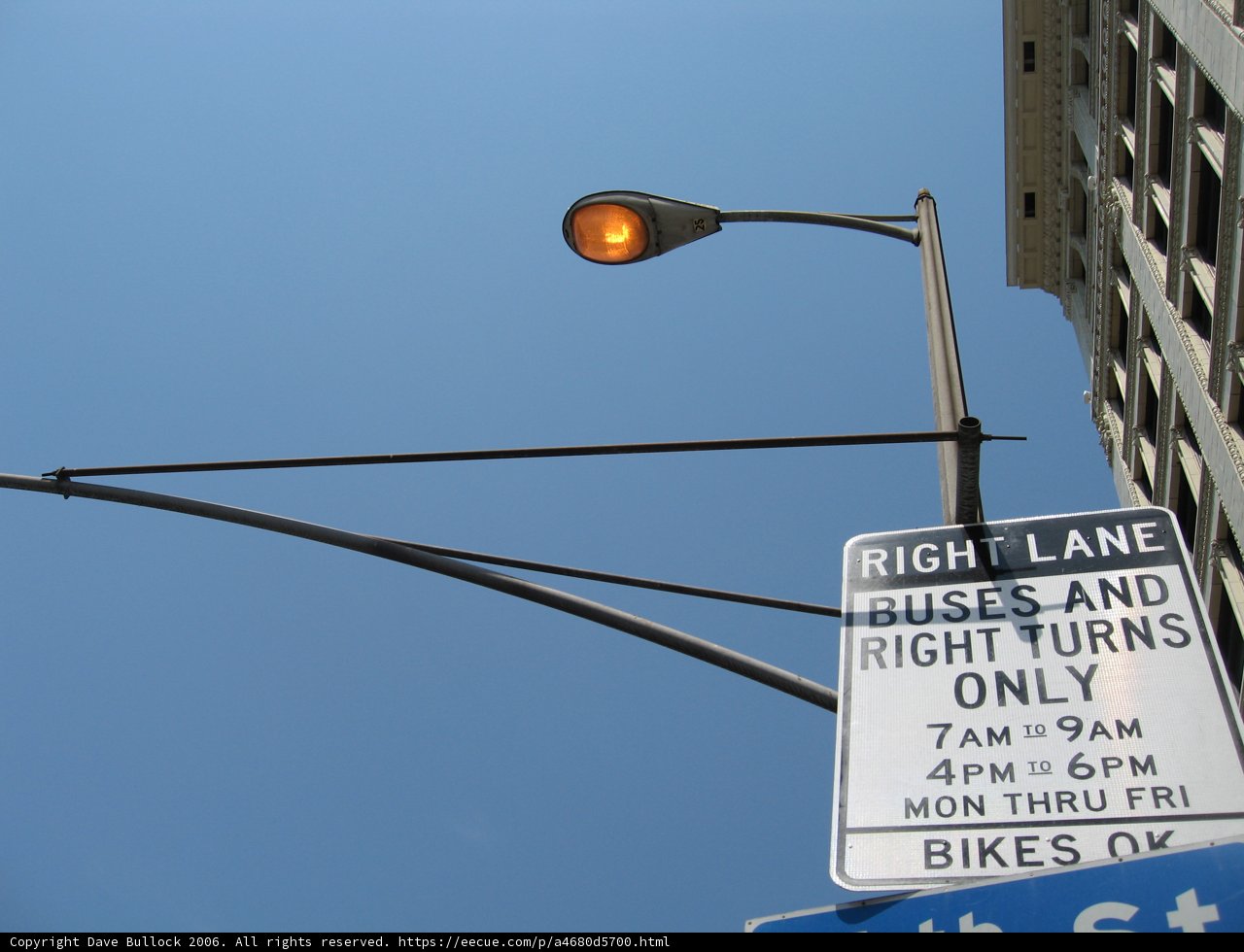 High Lane Bus and Bike Only