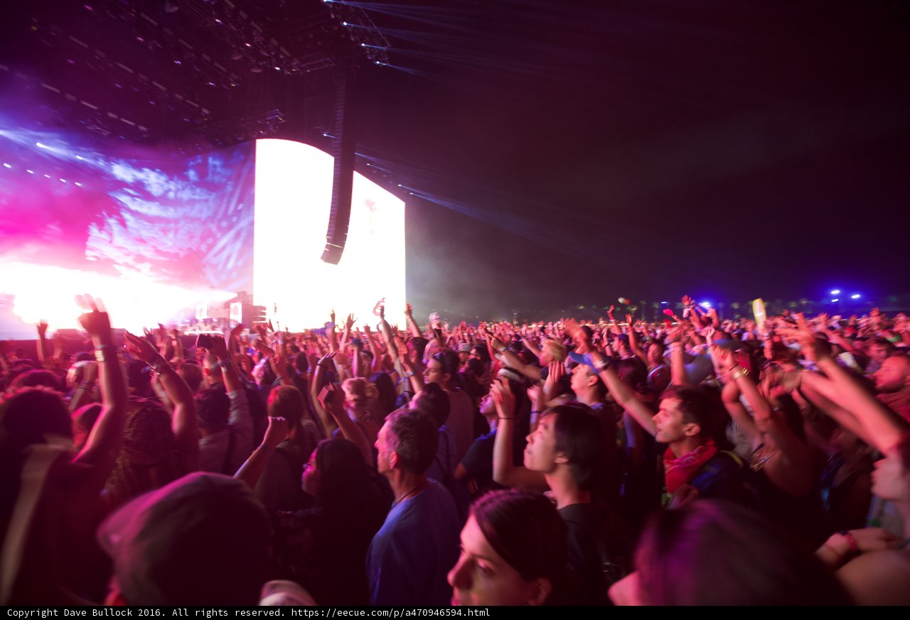 Hands Up at Coachella