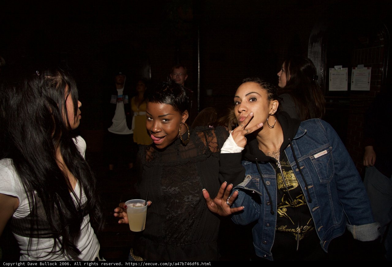Three Women Have a Blast at Urban Night Club