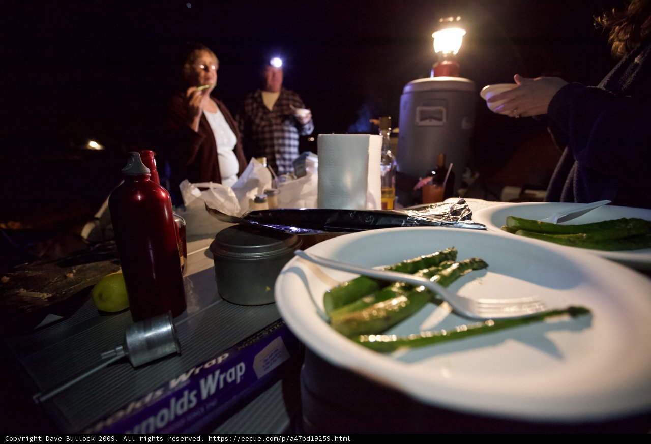 Nighttime Cooking at Death Valley