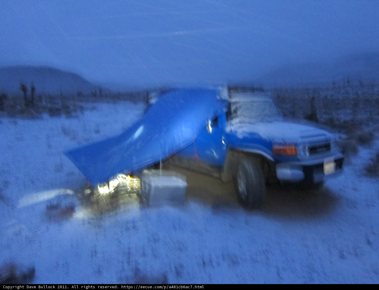 Winter Camping Adventure