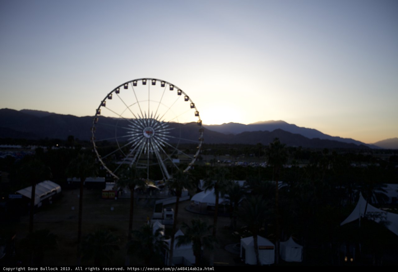 Sunset Spin on the Ferris Wheel