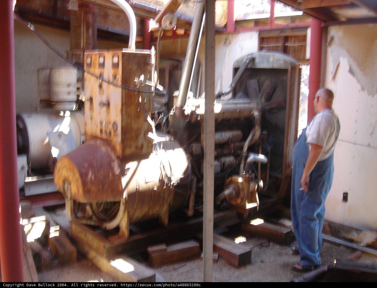 Man and Machine in the Old Factory