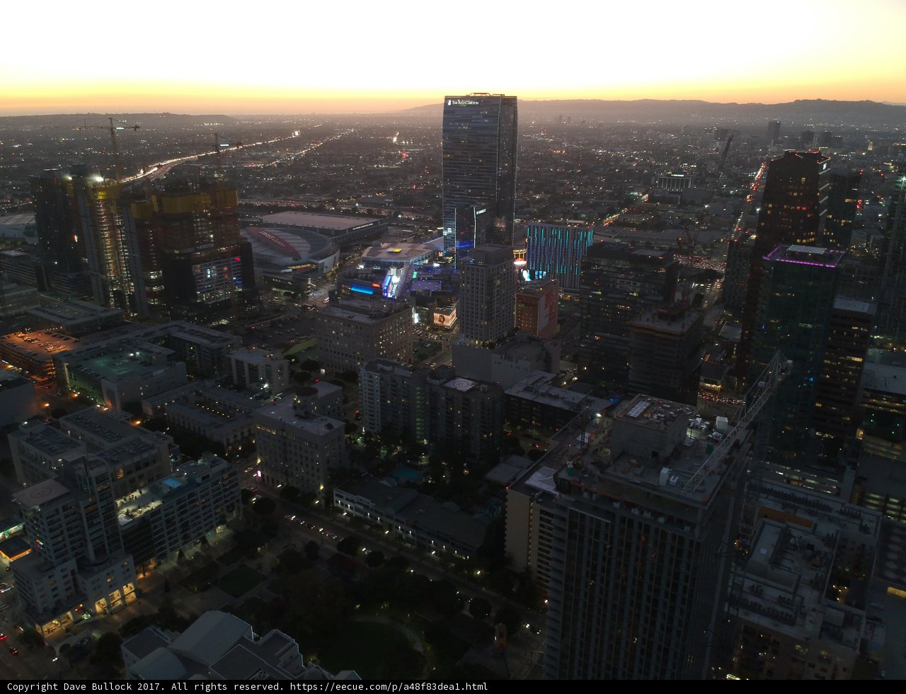 Dusk Over Los Angeles