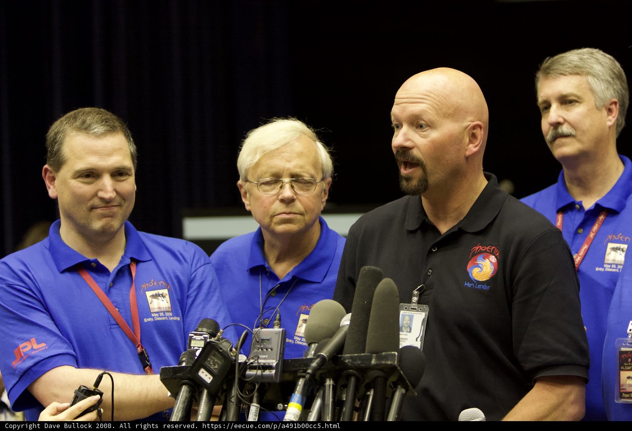 Press Conference of Men in Blue Shirts and Ties