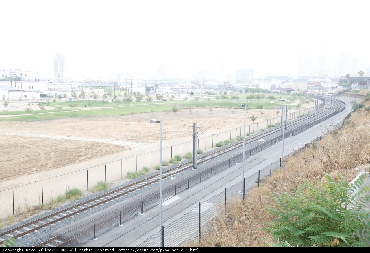 Train Passing Through the Land