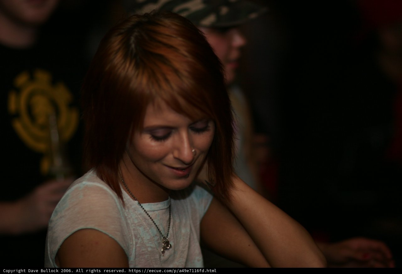 Redheaded Woman at the Club